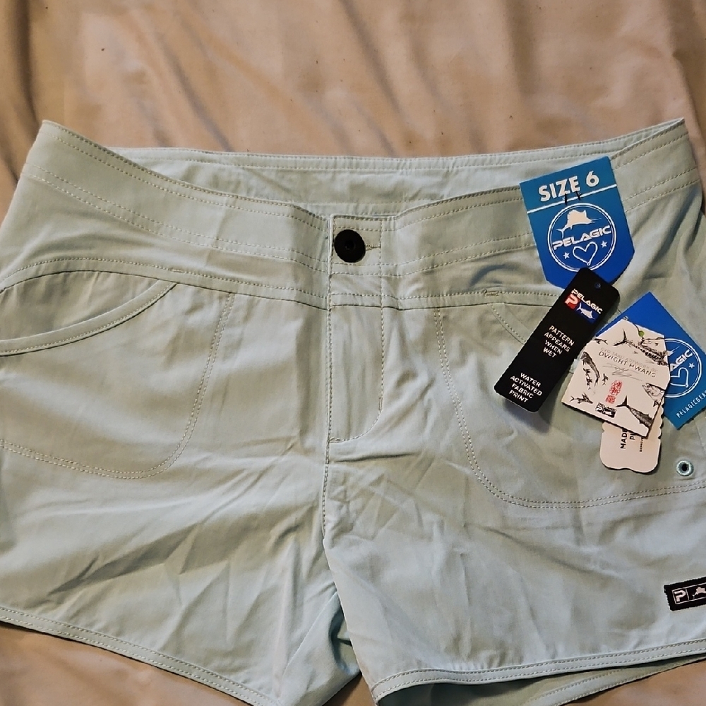 Pelagic Blue Athletic Shorts Lightweight Versatile